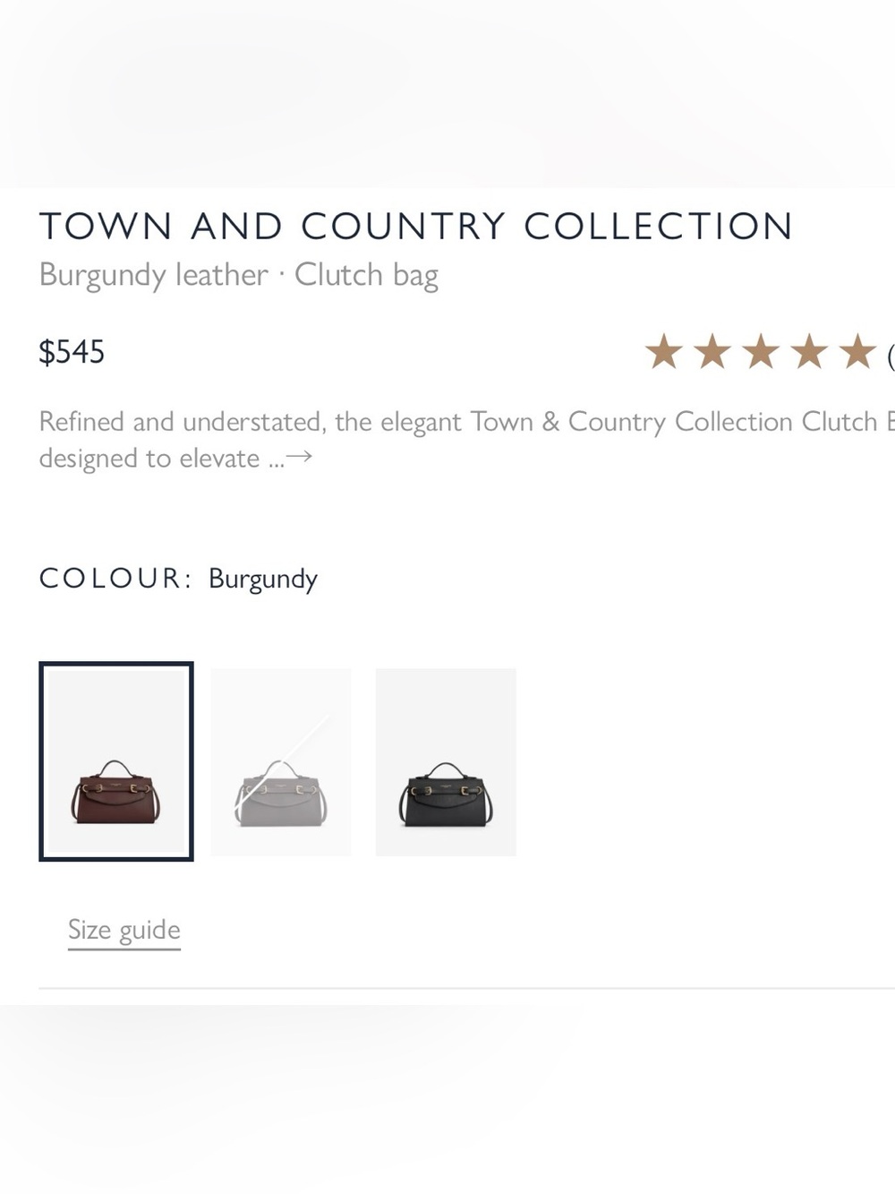✨New✨Fairfax & Favor Town & Country Clutch Bag - Picture 11 of 11
